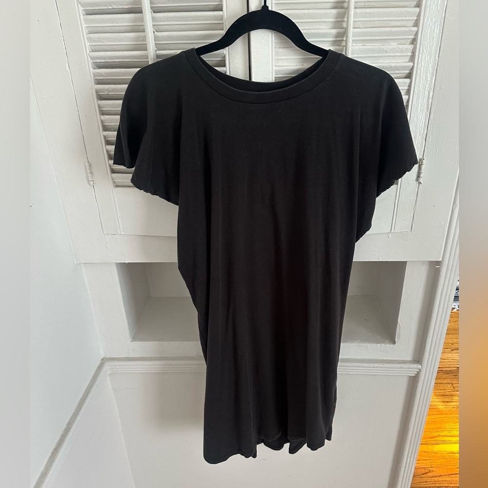 Kimchi Blue Urban Outfitters Black Open Side T-Shirt Dress